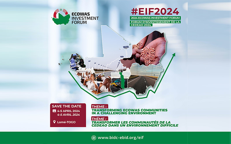 Lomé: First edition of the ECOWAS Investment Forum (EIF) 2024